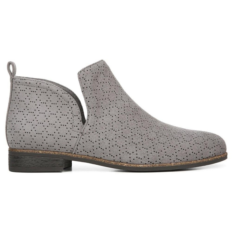 Dr. Scholl's Rate Stiefeletten Damen Dunkelgrau | 017423-MYR