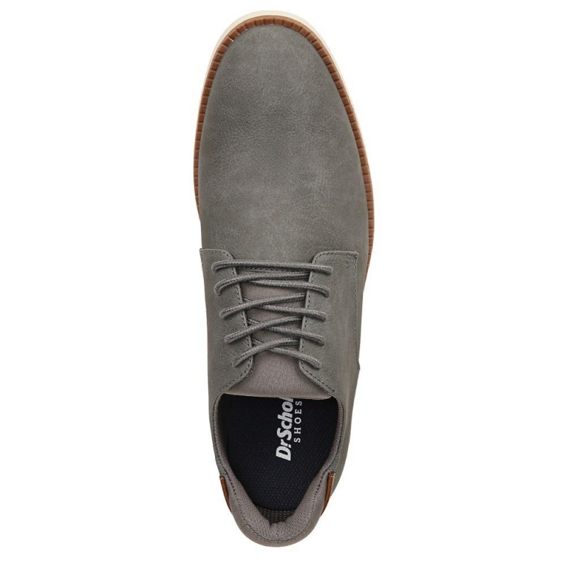 Dr. Scholl's Sync Oxfords Schuhe Herren Dunkelgrau | 301867-ORS