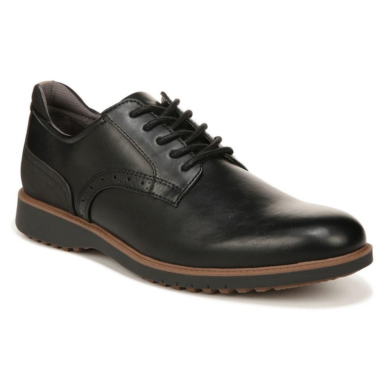 Dr. Scholl's Sync Up Ultimate Flex Oxfords Schuhe Herren Schwarz | 703928-AIO