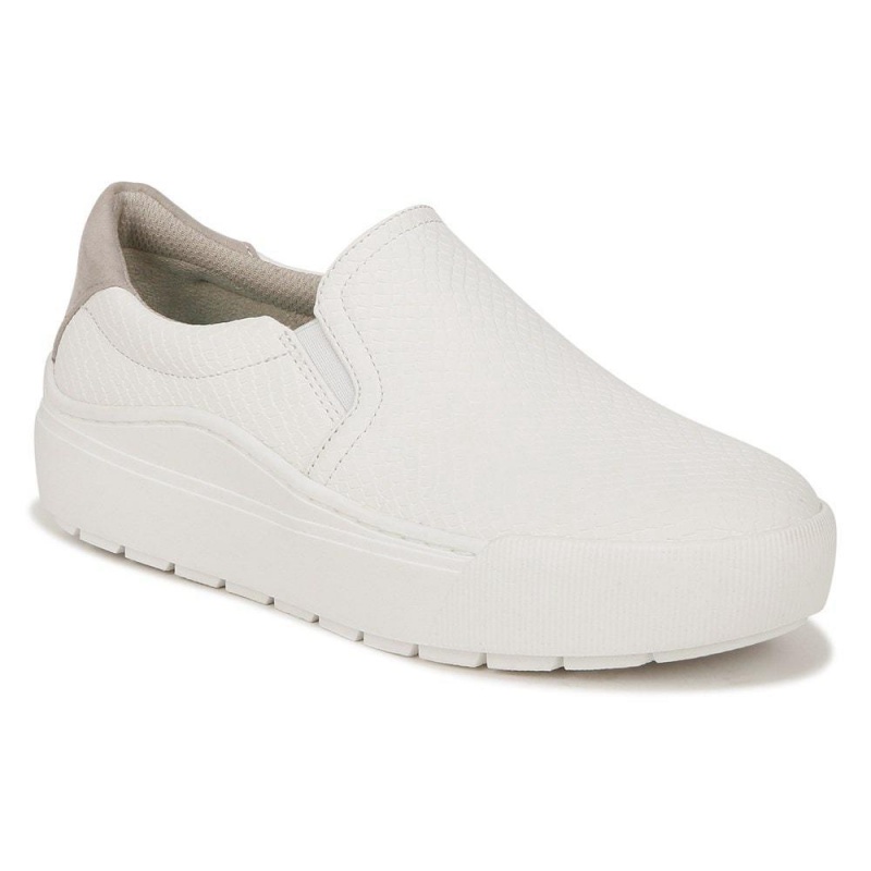 Dr. Scholl's Time Off Slip On Sneakers Damen Weiß | 508162-FXD