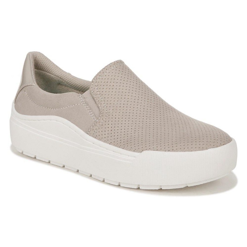 Dr. Scholl's Time Off Slip On Sneakers Damen Grau | 239761-XIA