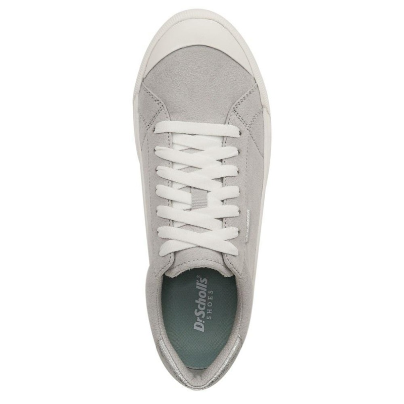 Dr. Scholl's Time Off Spitze Up Plateau Sneaker Damen Grau | 621075-FMZ