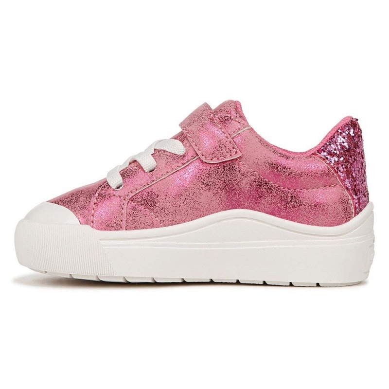 Dr. Scholl's Time Off Toddler/Little Lace Up Sneakers Mädchen Rosa | 587290-TDQ