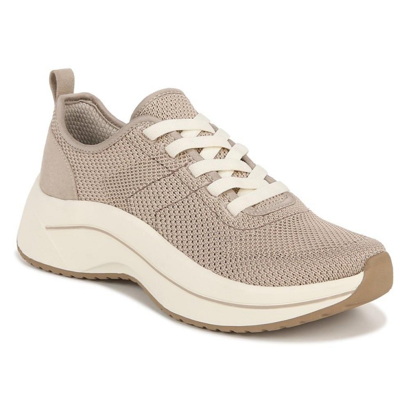 Dr. Scholl's Wannabe Slip On Plateau Sneaker Damen Beige | 510846-INL