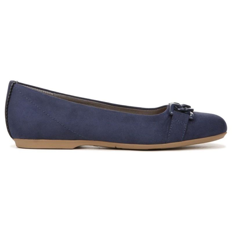 Dr. Scholl's Wexley Adorn Ballerinas Damen Navy | 180732-WQF