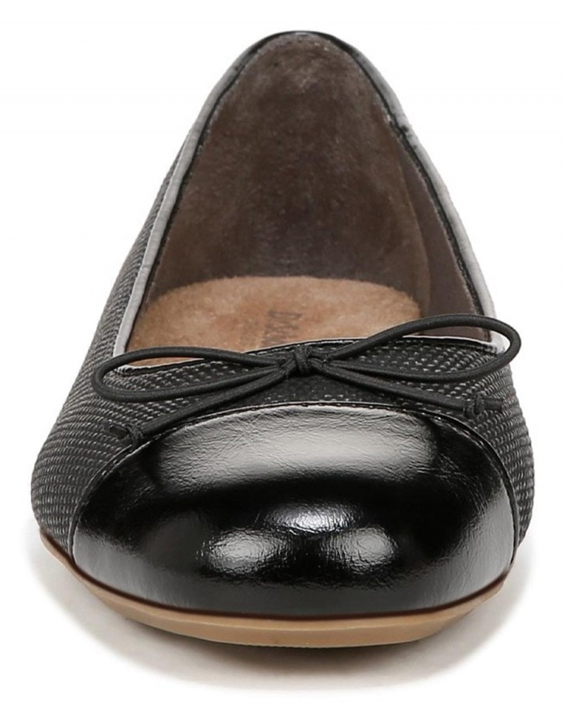 Dr. Scholl's Wexley Bow Ballerinas Damen Schwarz | 207459-XSJ