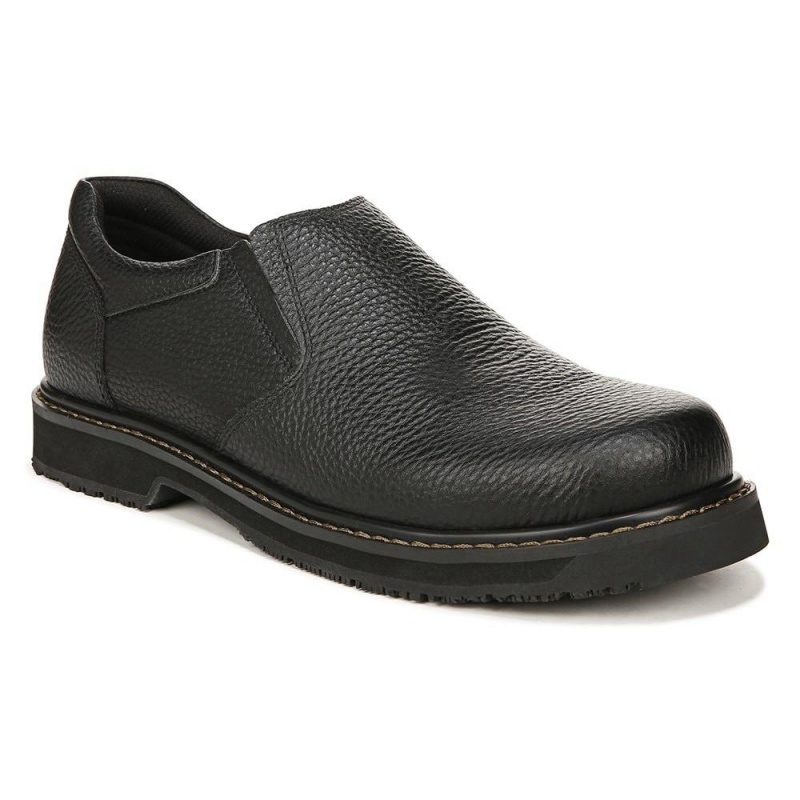 Dr. Scholl's Winder II Slip Resistant Halbschuhe Herren Schwarz | 859364-RWJ