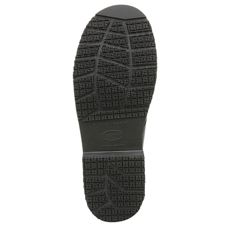 Dr. Scholl's Winder II Slip Resistant Halbschuhe Herren Schwarz | 859364-RWJ